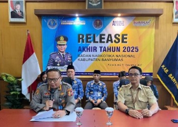 Sepanjang 2025, BNN Banyumas Tangani Jaringan Narkoba dan Amankan Ribuan Psikotropika