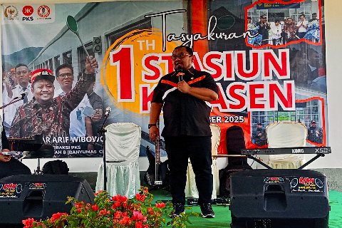 Stasiun Kebasen Genap Setahun, Trafik Penumpang Naik 5 Kali Lipat
