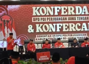 Agus “Nova” Jadi Sekretaris, Anang Kostrad Bendahara DPC PDI Perjuangan Banyumas