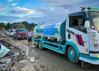 Puluhan Truk Bantuan Setkab Tiba di Aceh Tamiang