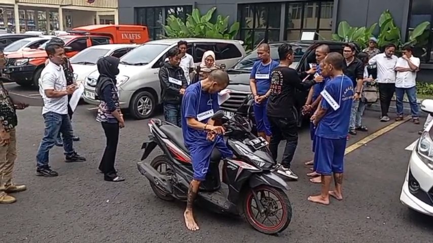 Rekonstruksi Ungkap Modus Pemerasan Berkedok Polisi di Banyumas