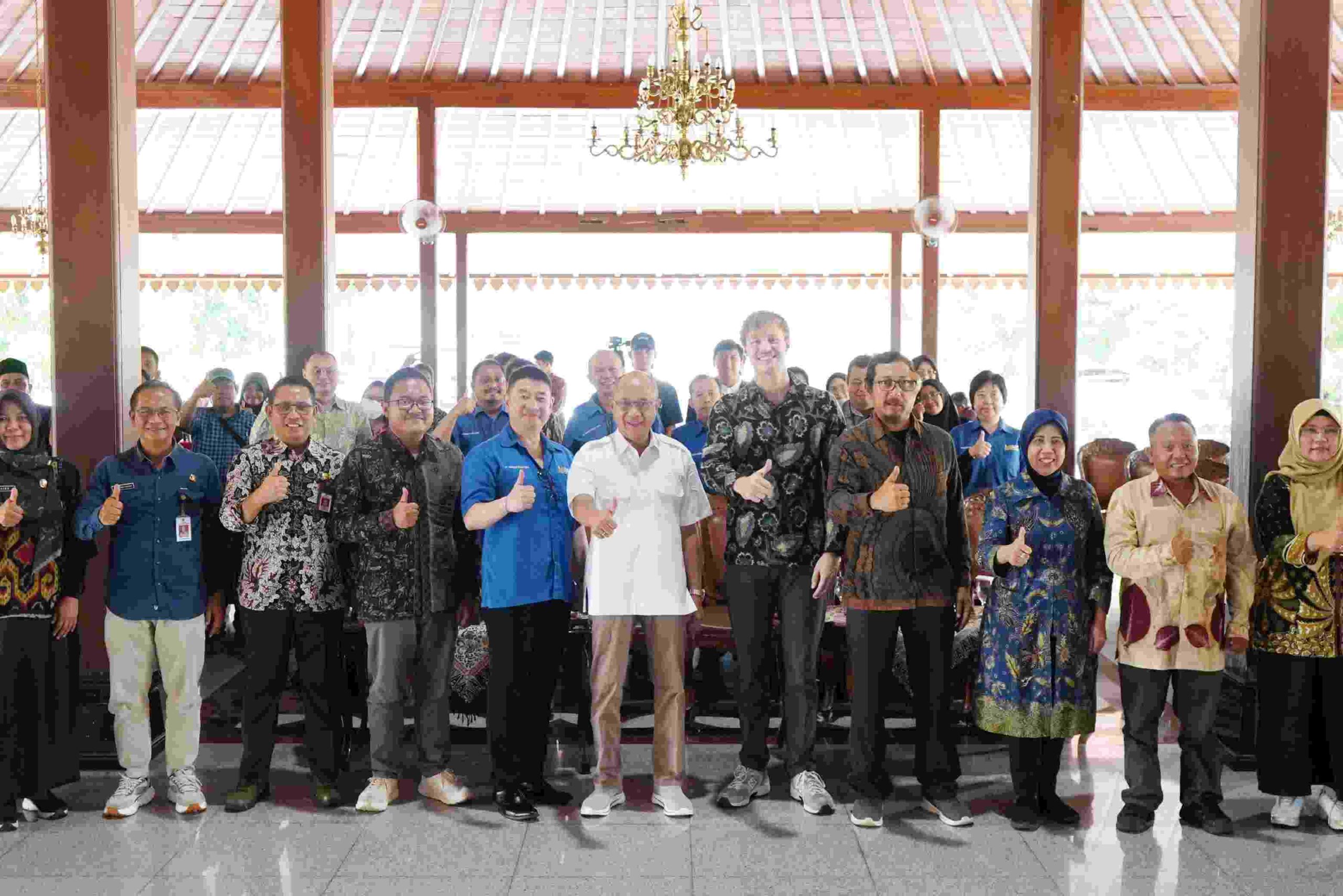 Acara kick-off proyek, Jumat (30/1/26) yang dihadiri perwakilan Kementan, perusahaan swasta dan lembaga kerjasama internasional Jerman. 