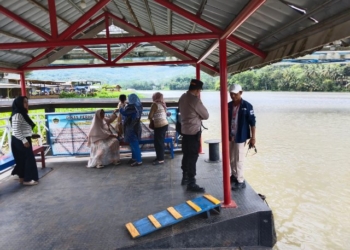 Sorjem Ramai di Akhir Libur Sekolah, Polresta Banyumas Turun Amankan Wisata Sungai