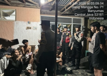 Bubarkan Tawuran Dini Hari, Polisi Banyumas Amankan 12 Orang di Purwokerto