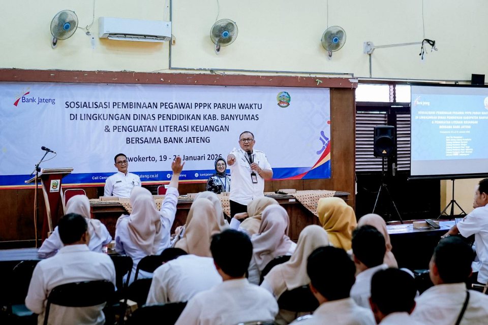 Sekda Banyumas Tekankan Syukur dan Integritas bagi Guru PPPK Paruh Waktu