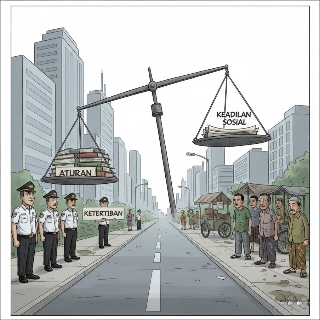 Antara Ketertiban dan Keadilan Sosial