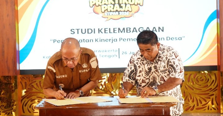 Bupati Banyumas Resmi Buka Praktikum Mahasiswa STIPAN, Fokus Pelajari Tata Kelola Desa