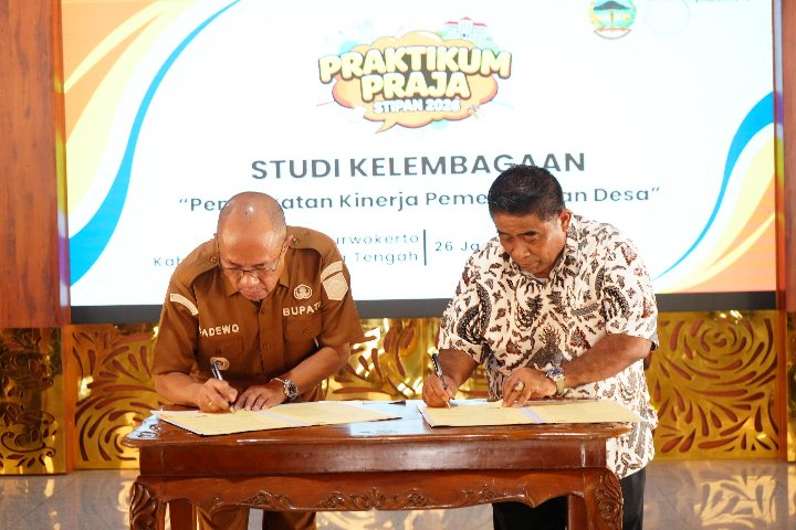 Bupati Banyumas Resmi Buka Praktikum Mahasiswa STIPAN, Fokus Pelajari Tata Kelola Desa