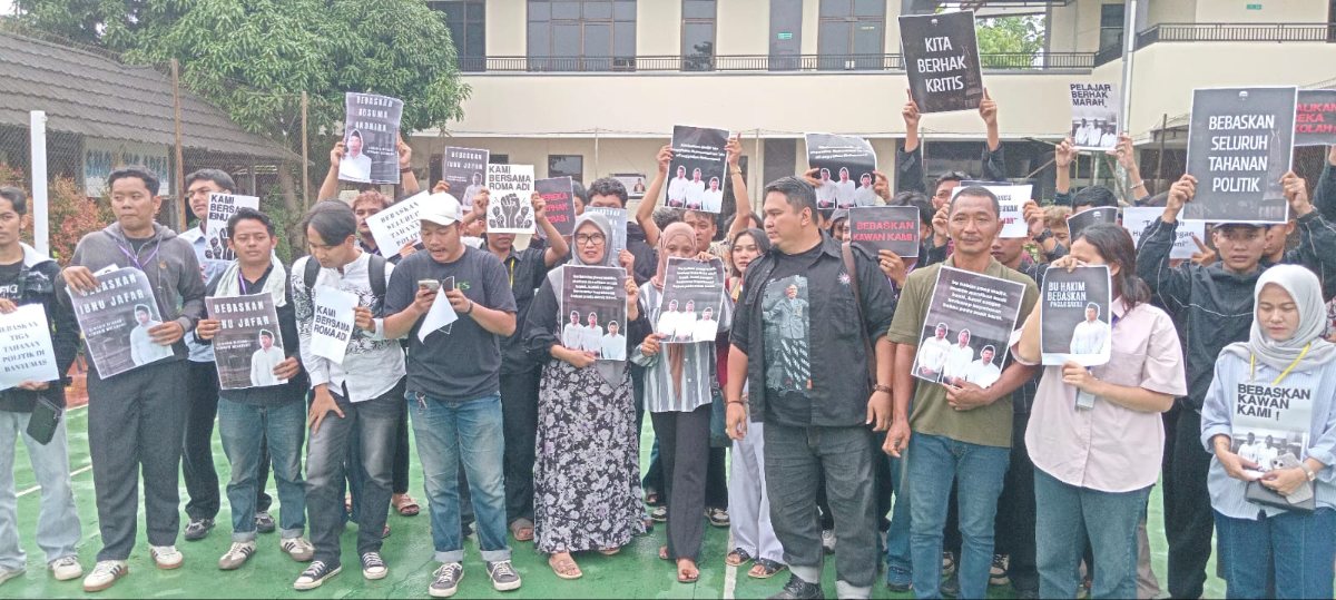 Eksepsi Ditolak, Kuasa Hukum Tegaskan Perjuangan Tiga Remaja Pro Demokrasi Baru Dimulai