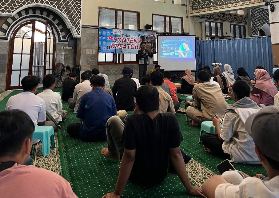 Hari Isra Mi’raj, RIMBAS Gelar Pelatihan Konten Kreator untuk 60 Remaja