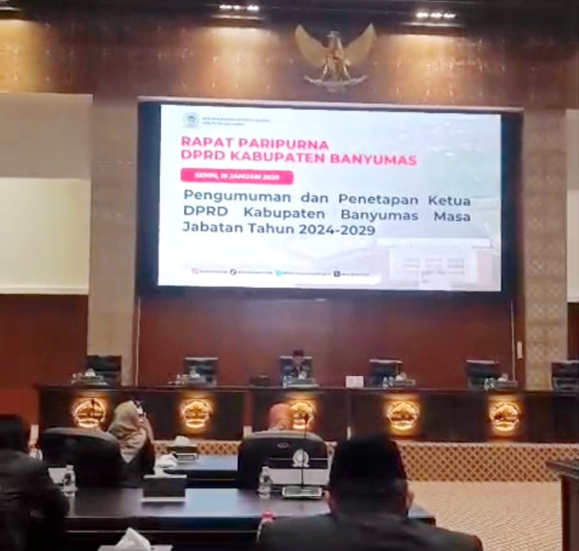 Agus ‘Nova’ Prianggodo Resmi Jabat Ketua DPRD Banyumas Periode 2024–2029