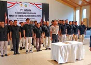 Agus Supriyanto Pimpin PBVSI Banyumas untuk Periode 2025-2029