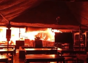 Rumah Makan Mampir Pawon Purwokerto Terbakar Hebat Saat Subuh
