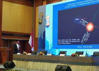 Hilal Ramadan 1447 H Masih di Bawah Ufuk, Kemenag: Mustahil Terlihat