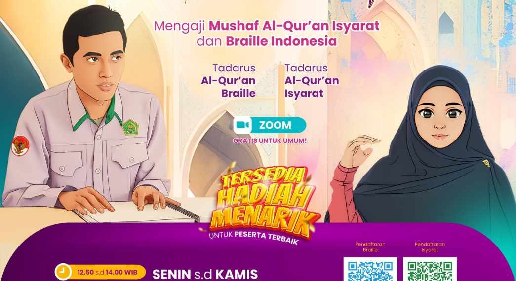 LPMQ Kemenag Luncurkan Program Tadarus Al-Qur’an Inklusi (TAQI) Ramadhan 1447 H