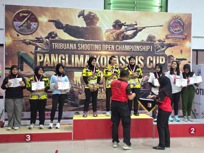 Gemilang! Perbakin Banyumas Raih 3 Emas di Kejuaraan Menembak Nasional