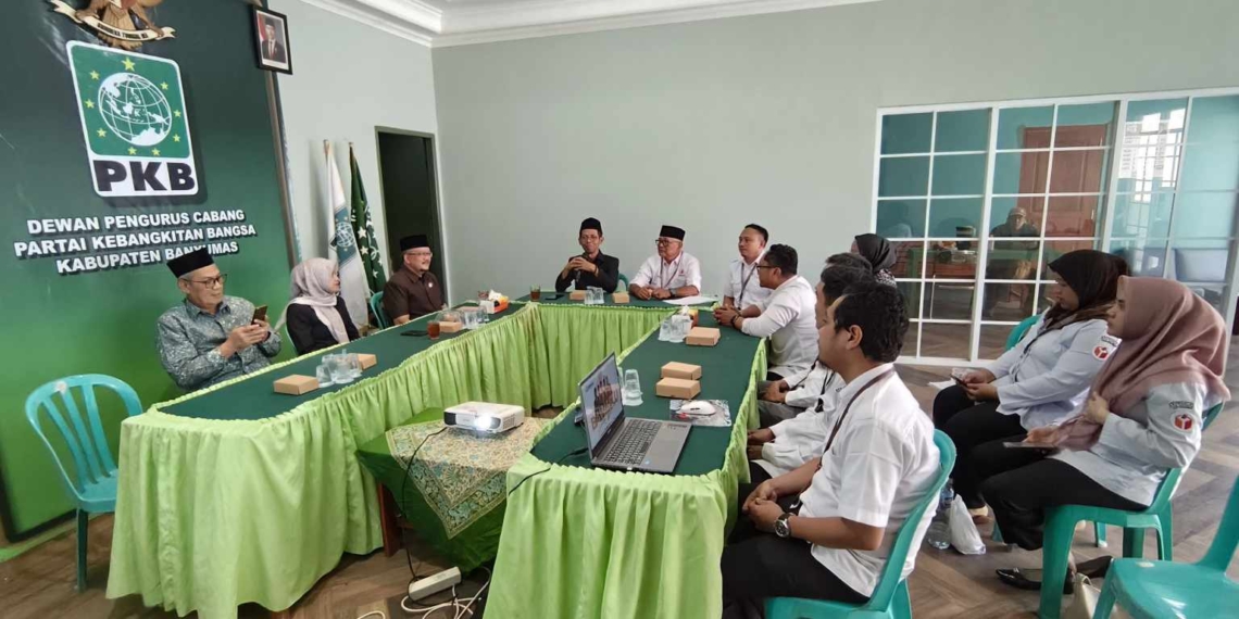 Roadshow Parpol 2026, Bawaslu Banyumas Sambangi Kantor PKB