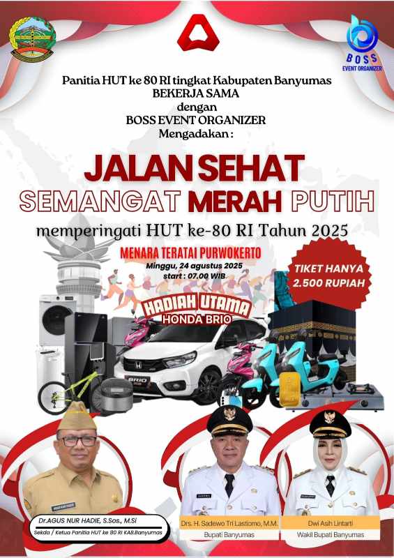 Pemenang Undian Jalan Sehat HUT RI Ke-80 Banyumas Belum Terima Hadiah Mobil, EO Beri Klarifikasi