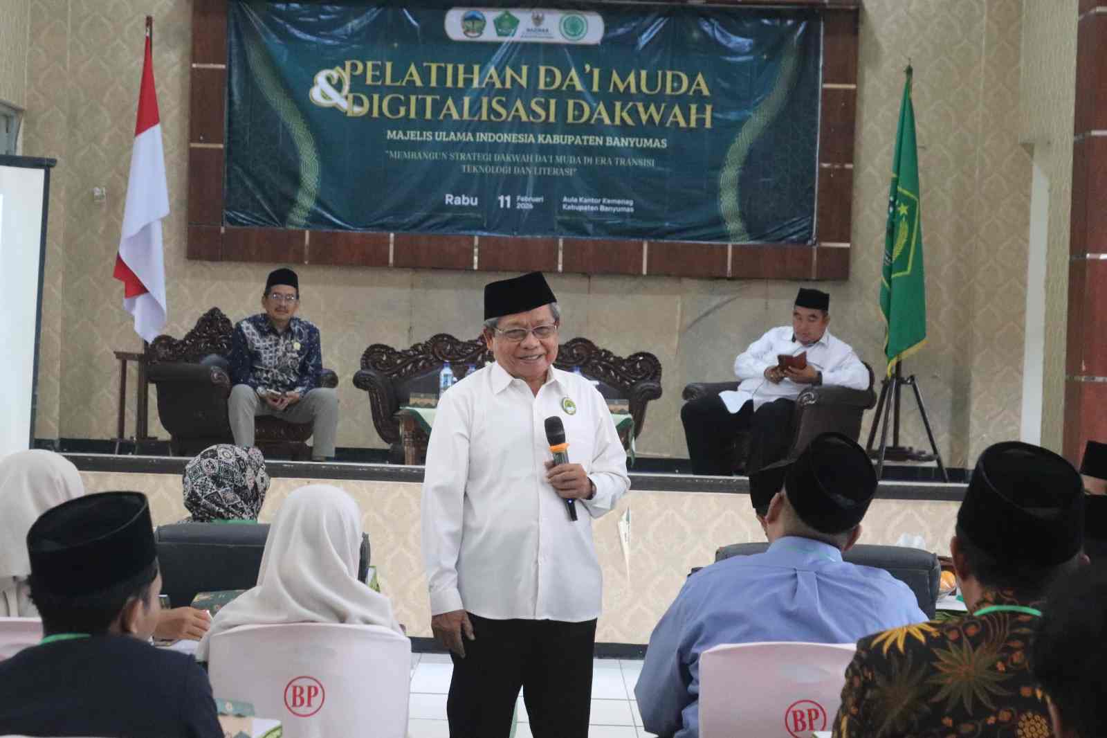 Pelatihan Da’i MUI Banyumas,  Taefur Arofat Dorong Dakwah Sehat, Berilmu, dan Melek Digital