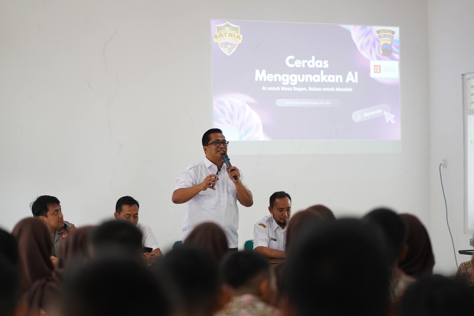 Polresta Banyumas Dorong Pelajar Jadi Pengguna AI Cerdas dan Taat Hukum
