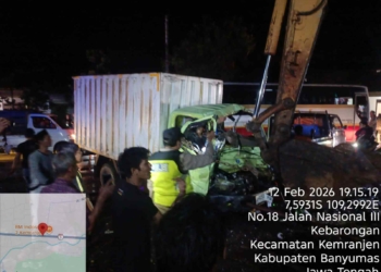 Dua Orang Tewas dalam Kecelakaan Beruntun di Kemranjen, Bus Diduga Selip