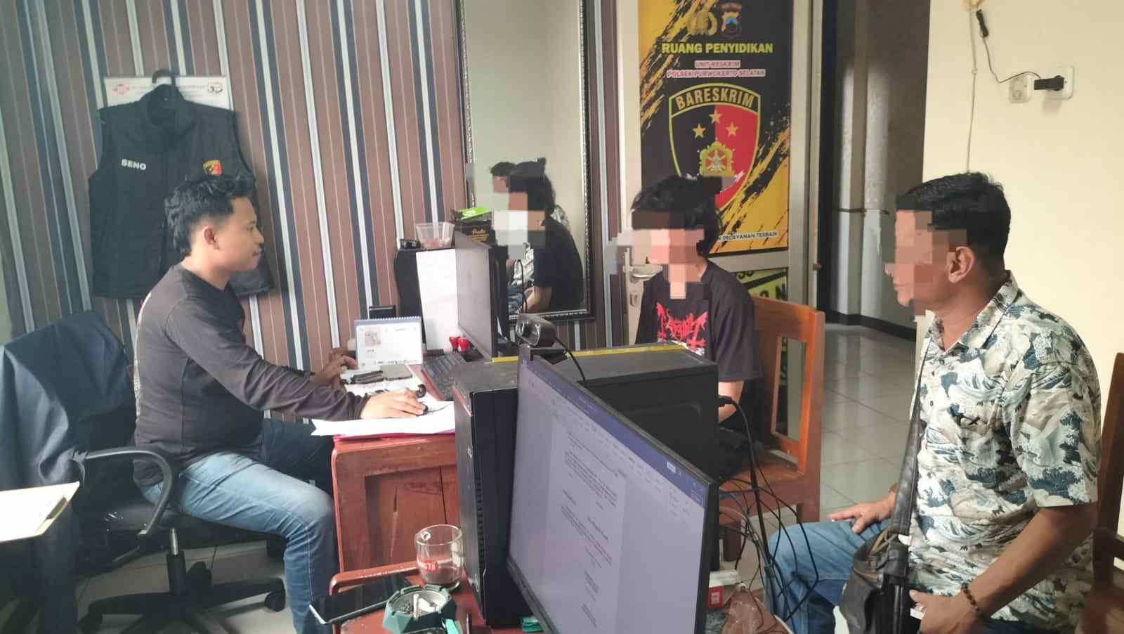 Polsek Purwokerto Selatan Ringkus Dua Pemuda Pelaku Curanmor