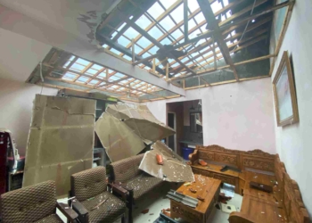 Proses Belajar di SDN Sambirata Dialihkan ke Daring Pascakerusakan Akibat Puting Beliung