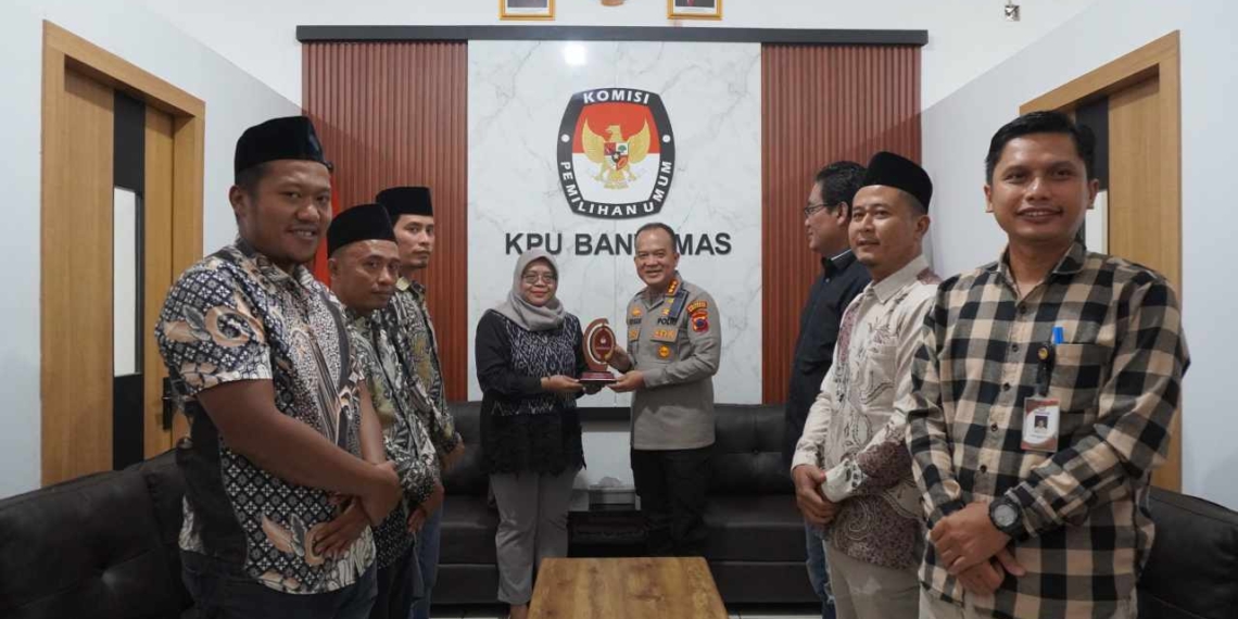 KPU Banyumas dan Polresta Perkuat Sinergi Jelang Tahapan Pemilu