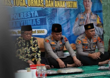 Doa Bersama, Santuni Anak Yatim dan Buka Puasa, Polresta Banyumas Rangkul Tokoh Agama