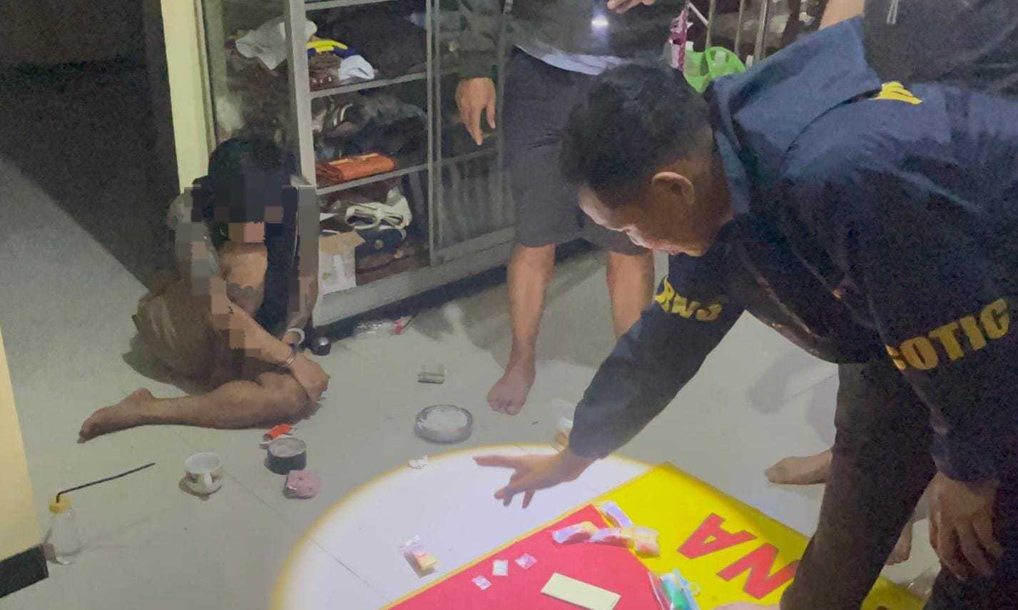 Satresnarkoba Polresta Banyumas Tangkap Pengedar Sabu, Empat Paket Siap Edar Diamankan