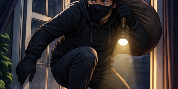 Residivis Curat Kembali Beraksi di Banyumas, Gasak Uang dan HP Korban Lewat Jendela