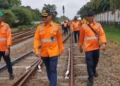 KAI Daop 5 Purwokerto Cek Jalur Kroya–Langen Jelang Angkutan Lebaran 2026