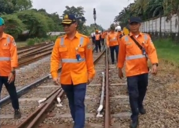 KAI Daop 5 Purwokerto Cek Jalur Kroya–Langen Jelang Angkutan Lebaran 2026