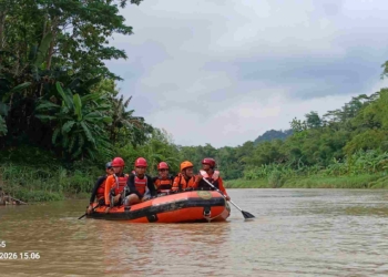 Hari Kedua Pencarian Bocah Pemancing Tenggelam di Sungai Tajum Masih Nihil