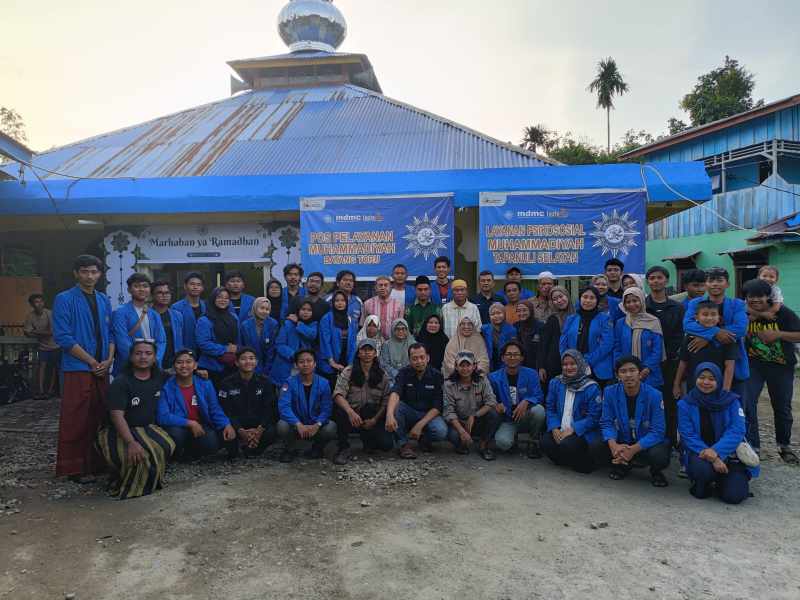 BEM UMP Sukseskan Program Pemulihan Bencana di Tapanuli Selatan Selama Sebulan