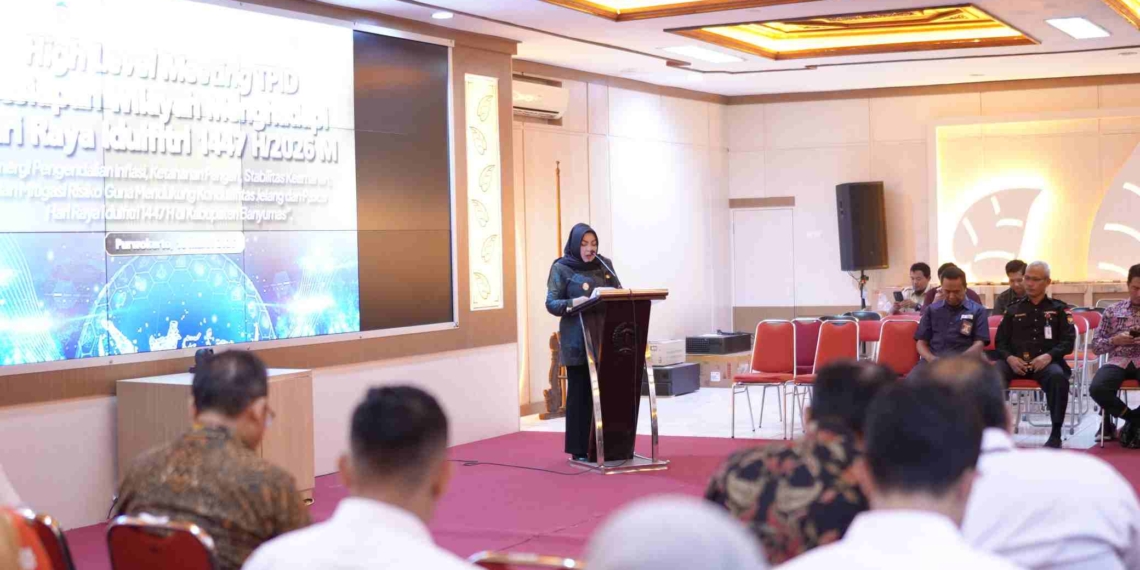 Wakil Bupati Banyumas Pimpin Rapat TPID Jelang Lebaran, Siapkan 5 Langkah Strategis Jaga Stabilitas Pangan
