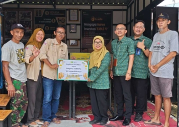 Pegadaian Jateng-DIY Bagikan Sembako ke 65 Bank Sampah Binaan Jelang Lebaran