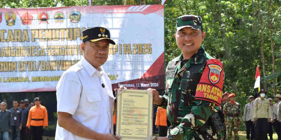 TMMD Sengkuyung Desa Sawangan Wetan Rampung, Akses Pertanian Makin Lancar