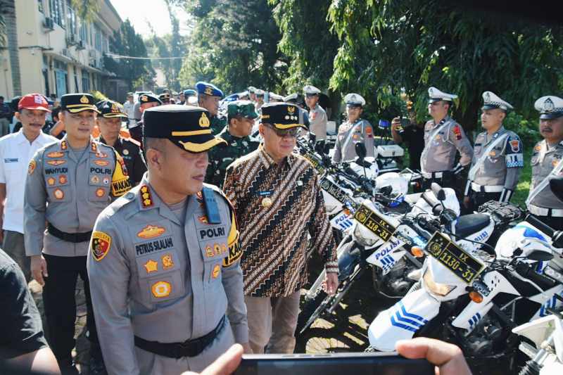 Apel Gelar Pasukan Operasi Ketupat Candi 2026, Banyumas Siap Amankan Arus Mudik Lebaran