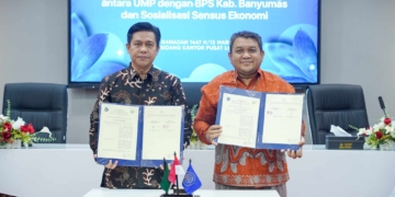 UMP-BPS Banyumas Teken MoU, Siap Sukseskan Sensus Ekonomi 2026