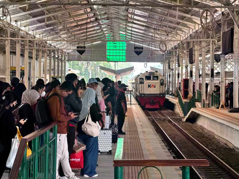 H+2 Lebaran, KAI Daop 5 Purwokerto Layani 64.513 Penumpang dalam Sehari