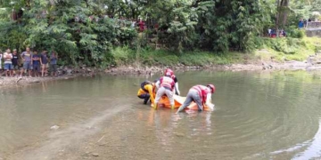 Jenazah Pria Paruh Baya Ditemukan Mengapung di Sungai Karanganyar Kebumen