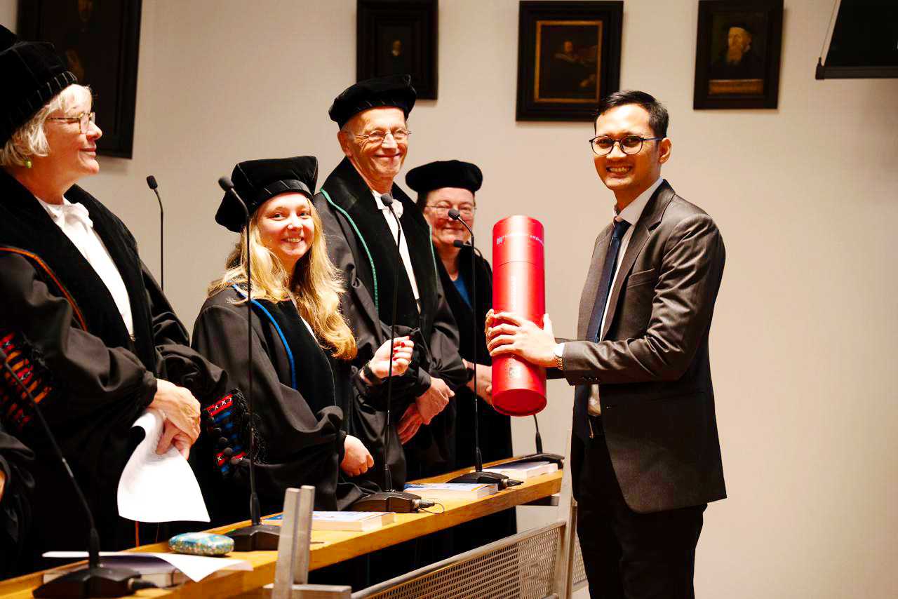 Harumkan Unsoed di Amsterdam, dr. Bagas Tawarkan Perawatan Paliatif Berbasis Kearifan Lokal