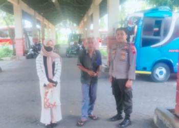 Petugas Posyan Terminal Bulupitu Temukan Tas Hilang Penumpang dalam Hitungan Menit