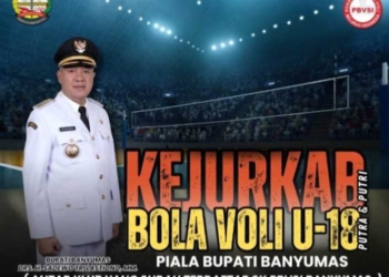 Kejurkab Bola Voli U-18 Piala Bupati Banyumas Digelar 28–30 Maret di GOR Satria