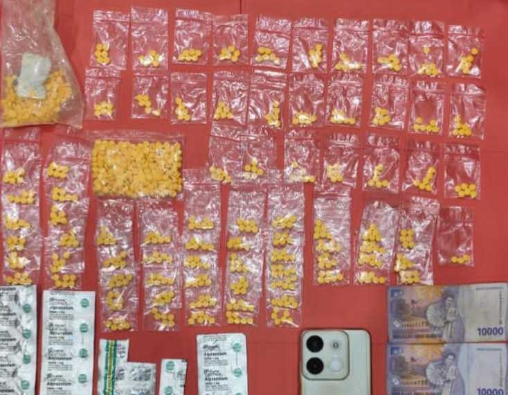 1.055 Butir Obat Terlarang Disita, Polresta Banyumas Bekuk Pengedar di Wangon