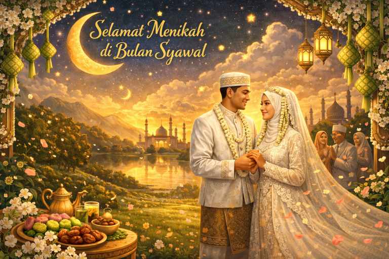 3 Tahun Tren Nikah di Bulan Syawal Meningkat, Kemenag Catat 667 Ribu Pasangan
