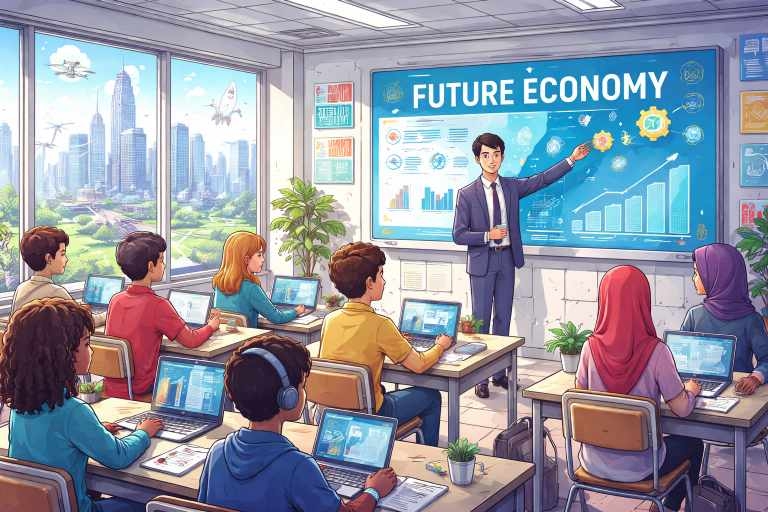 Masa Depan Ekonomi Dimulai Dari Kelas