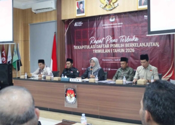 KPU Banyumas Tetapkan 1.433.372 Pemilih dalam Pleno PDPB Triwulan I 2026