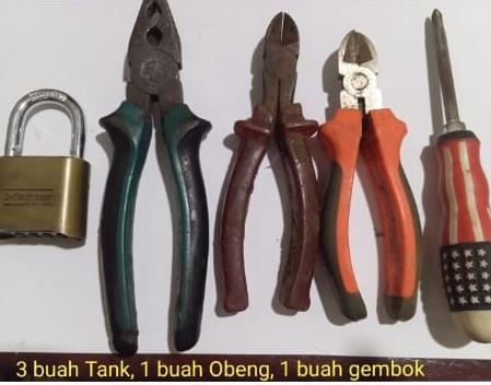 Polresta Banyumas Bekuk Pencuri Kabel Tower BTS di Rawalo, Satu Pelaku Masih Buron